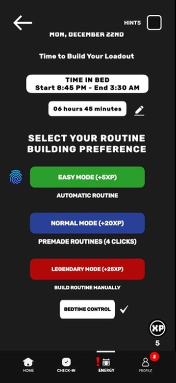 Match Load to Energy